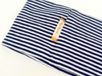 Bandeaux jersey Rayé Marine