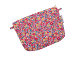Mini pochette tissu cocktail de fleurs
