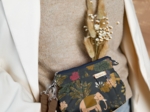 Mini pochette plissée eden indien