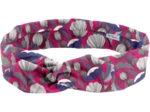 Bandeau vintage pavot  fuchsia