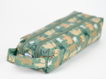Trousse double compartiment safari kaki