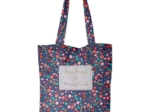 Sac tote bag huppette fleurie