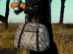 Sac bowling zèbre
