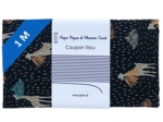 Coupon tissu 1 m palma girafe