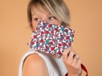Pochette tissu prairie fleurie