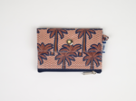 Mini pochette porte-monnaie palmeraie