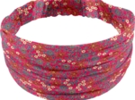 Bandeau fichu Enfant badiane framboise
