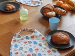 Serviette enfant élastique petits monstres