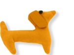 Barrette basset ochre