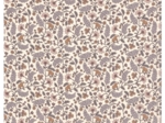 Coupon tissu enduit de 35cm  rêve de jasmin