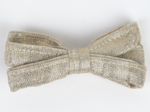 Barrette ruban  lin pailleté