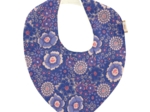 Bavoir bandana lavandula