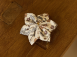 Barrette fleur étoile rêve de jasmin