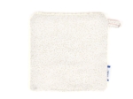 Carré Démaquillant Lavable  blanc pailleté