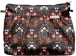 Pochette plissée casse noisette