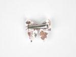 Barrette Mini Noeud Papillon rêve de jasmin