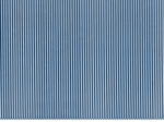 Coupon tissu 50 cm ligne blanc marine ex1001