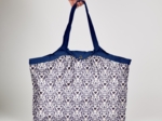 Sac cabas moyen scandinavia bleu