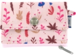 Mini pochette porte-monnaie herbier rose