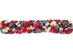 Barrette cheveux tressée tapis rouge