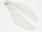 Foulchie long paquerettes blanches