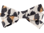 Barrette ruban leopard