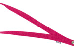Porte-clés collier fuchsia pailleté