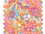 Tissu coton au mètre ex2642 jardin épicé