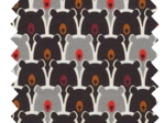 Tissu coton au mètre ours pop