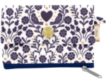 Mini pochette porte-monnaie scandinavia bleu