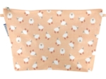 Trousse de toilette mouton rose