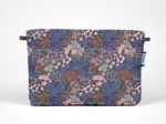 Pochette tissu monet lilas