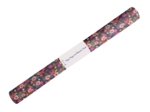 Coupon tissu enduit de 35cm  hippie fleurie