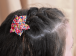 Barrette fleur étoile cocktail de fleurs