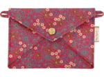 Petite pochette enveloppe badiane framboise