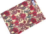 Portefeuille compact coquelicot