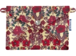 Petite pochette enveloppe coquelicot