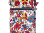 Pochette téléphone matelassée tutti fleuri