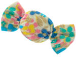 Petite barrette mini bonbon pâquerette vintage