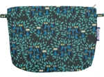 Pochette tissu chouettes