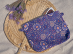 Mini pochette tissu lavandula