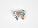 Barrette Mini Noeud Papillon mille et une fleurs