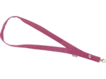 Porte-clés collier etoile or fuchsia