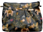 Pochette plissée eden indien