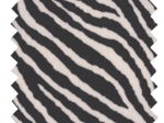 Coupon tissu enduit de 35cm  zèbre