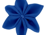 Barrette fleur étoile 4 bleu navy