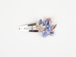 Barrette clic-clac fleur étoile comptine enchantée rose