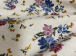 Tissu coton au mètre fleur vintage ex1086