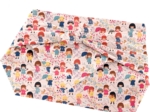 Furoshiki moyen 48 x 48 cm petites filles pop