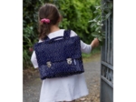 Cartable etoile or marine 